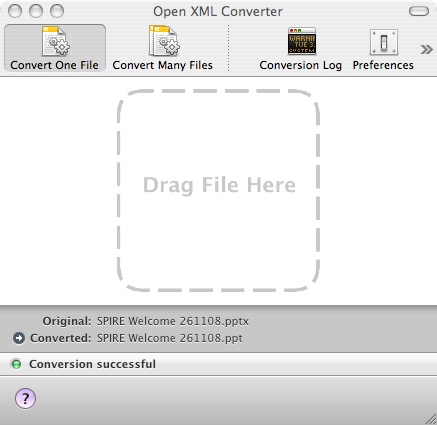 Microsoft office open xml converter